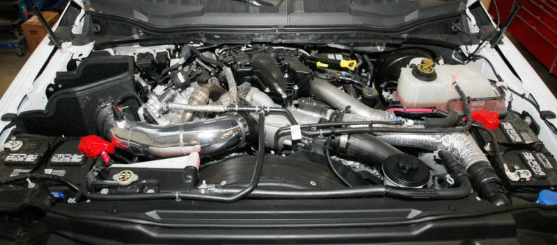 Spectre 2017 Ford F-Series 6.7L Air Intake Kit - Back View