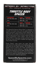 Load image into Gallery viewer, Spectre 86-95 GM 4.3L/5.0L/5.7L Throttle Body Injection Spacer - Back View