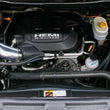 Load image into Gallery viewer, Spectre 14-18 RAM 2500/3500 6.4L Air Intake Kit - Polished w/Red Filter - Back View