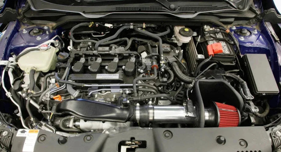 Spectre 16-20 Honda Civic L4-1.5L F/I Air Intake Kit - Back View
