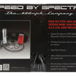 Load image into Gallery viewer, Spectre 94-01 Dodge RAM 1500/2500 V8-5.2/5.9L F/I Air Intake Kit - Polished w/Red Filter - Side View