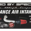 Load image into Gallery viewer, Spectre 97-03 Ford Expedition V8-4.6/5.4L F/I Air Intake Kit - Polished w/Red Filter - Side View