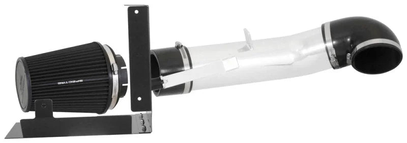 Spectre 99-07 GM Truck V8-4.8/5.3/6.0L F/I Air Intake Kit - Clear Anodized w/Black Filter - Back View