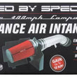 Load image into Gallery viewer, Spectre 99-07 GM Truck V8-4.8/5.3/6.0L F/I Air Intake Kit - Clear Anodized w/Red Filter - Additional View 7