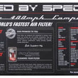 Load image into Gallery viewer, Spectre 99-07 GM Truck V8-4.8/5.3/6.0L F/I Air Intake Kit - Clear Anodized w/Red Filter - Additional View 8