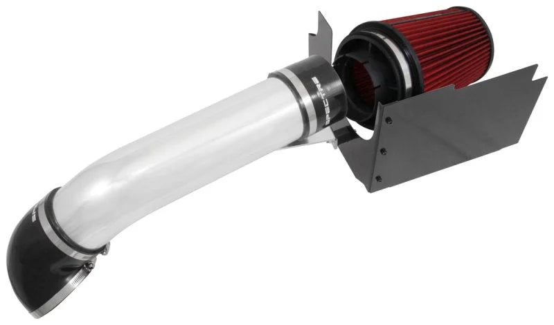 Spectre 99-07 GM Truck V8-4.8/5.3/6.0L F/I Air Intake Kit - Clear Anodized w/Red Filter - Additional View 10