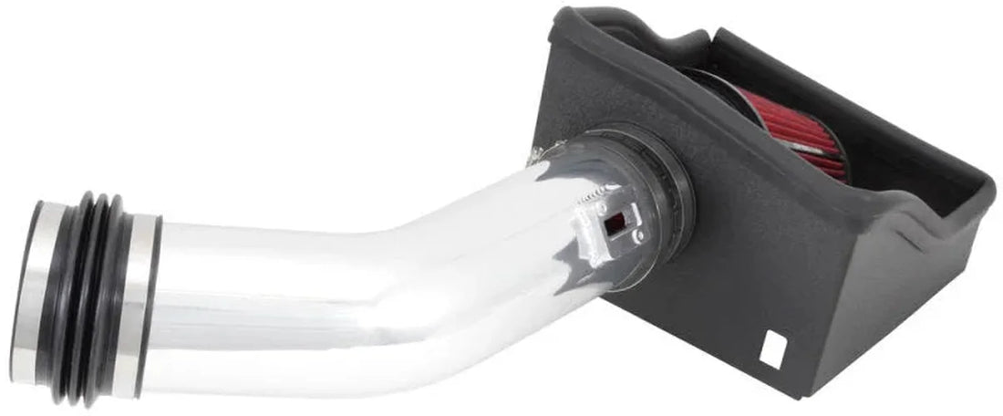 Spectre 11-14 Ford F150 SVT Raptor V8-6.2L F/I Air Intake Kit - Polished w/Red Filter - Additional View 5