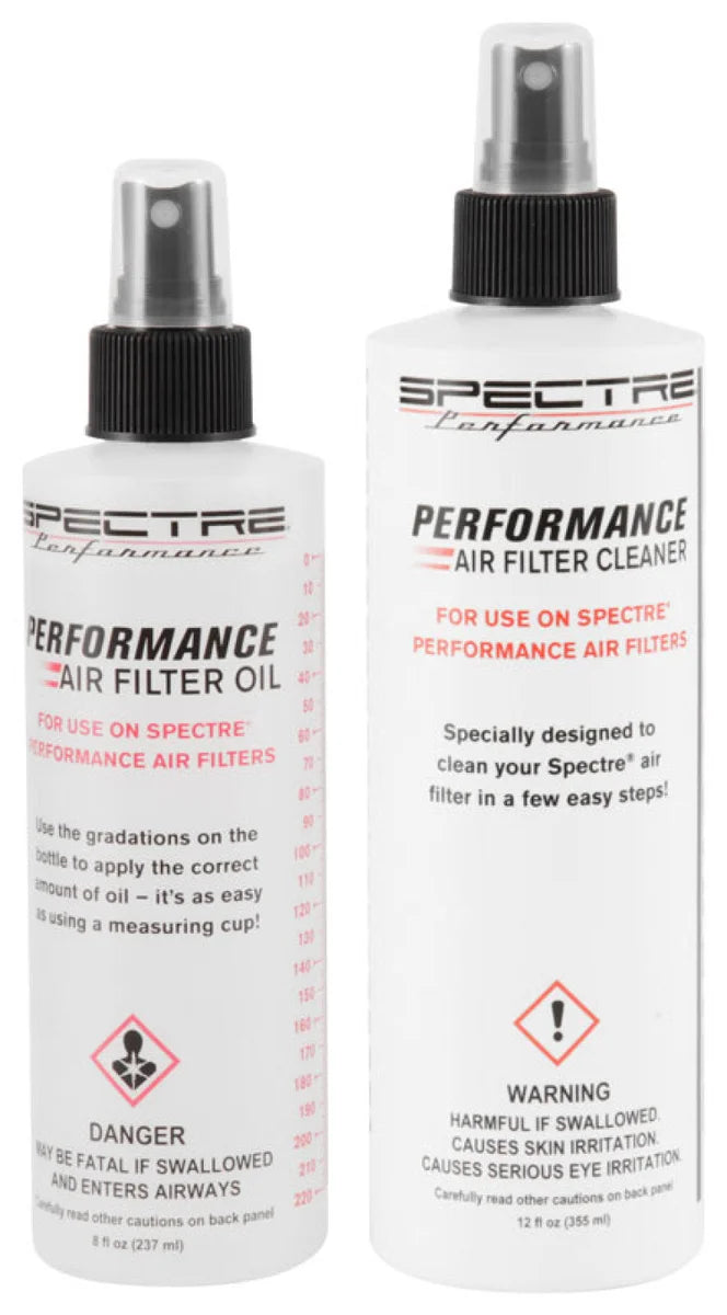 Spectre Accucharge Kit for HPR Filters - Clear - Side View