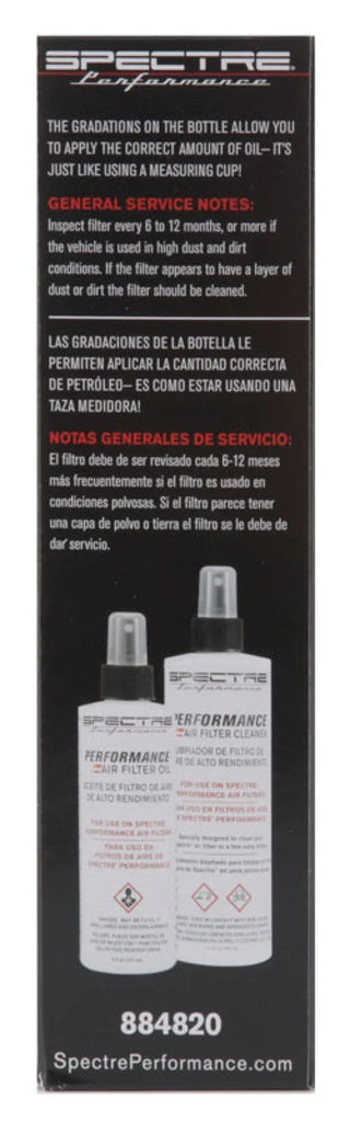 Spectre Accucharge Kit for HPR Filters - Clear - Additional View 9