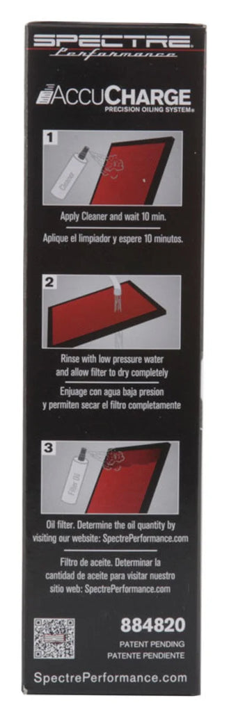 Spectre Accucharge Kit for HPR Filters - Clear - Additional View 10