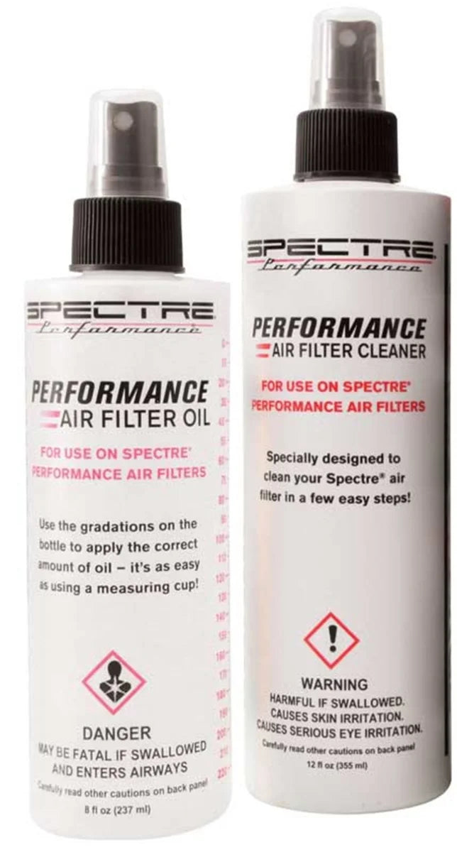 Spectre Accucharge Kit for HPR Filters (Includes 12oz. Cleaner / 8oz. Oil) - Main Product View