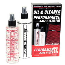 Load image into Gallery viewer, Spectre Accucharge Kit for HPR Filters (Includes 12oz. Cleaner / 8oz. Oil) - Side View
