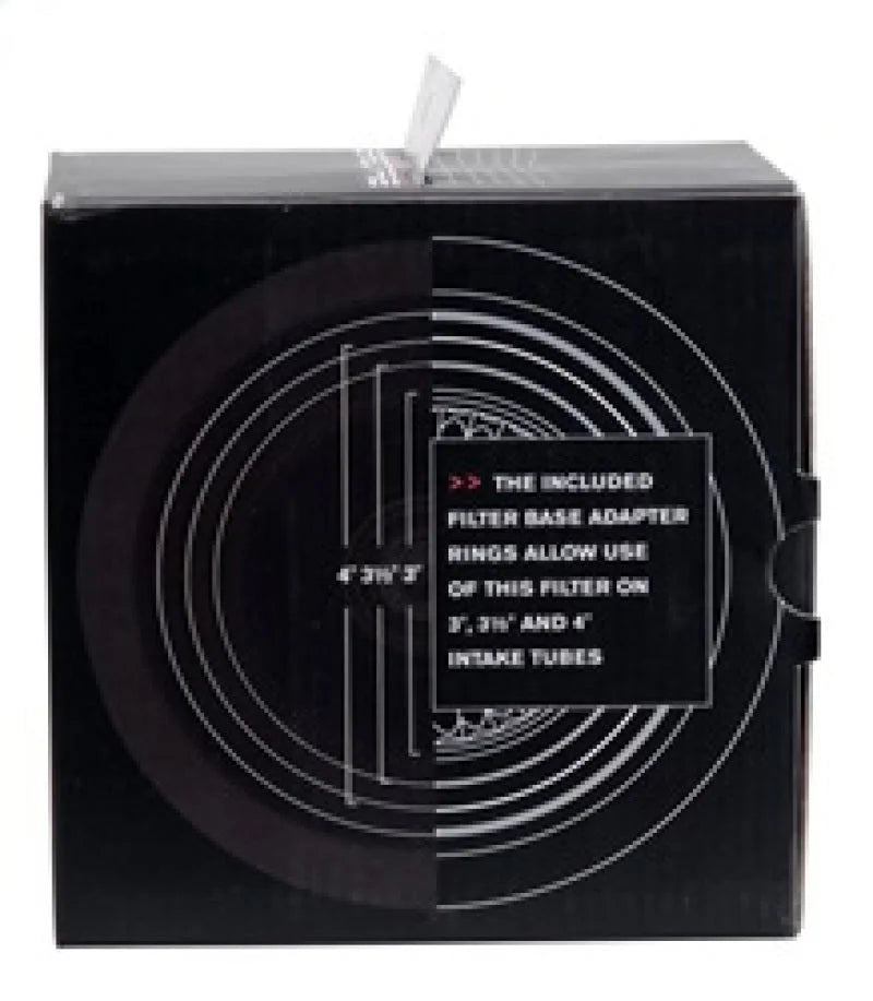 Spectre Adjustable Conical Air Filter 2-1/2in. Tall (Fits 3in. / 3-1/2in. / 4in. Tubes) - Black - Additional View 5