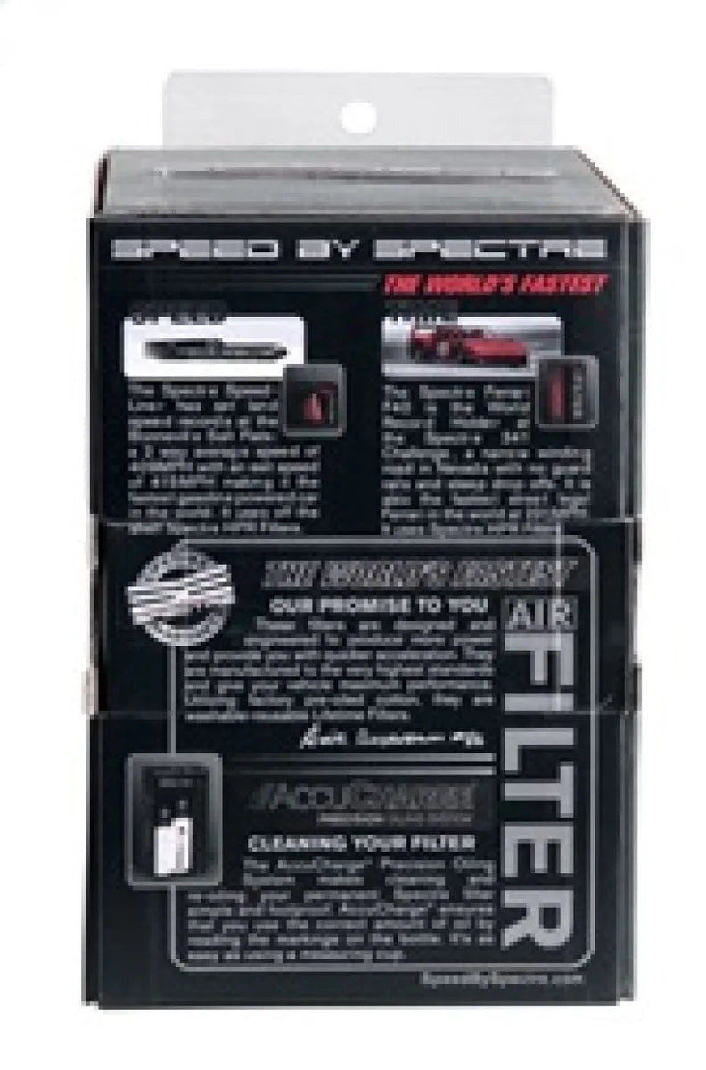 Spectre Adjustable Conical Air Filter 2-1/2in. Tall (Fits 3in. / 3-1/2in. / 4in. Tubes) - Black - Additional View 7