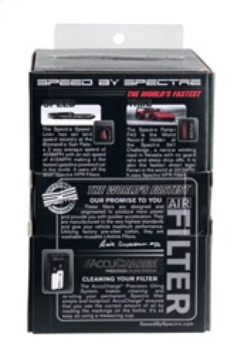 Spectre Adjustable Conical Air Filter 2-1/2in. Tall (Fits 3in. / 3-1/2in. / 4in. Tubes) - Blue - Additional View 9