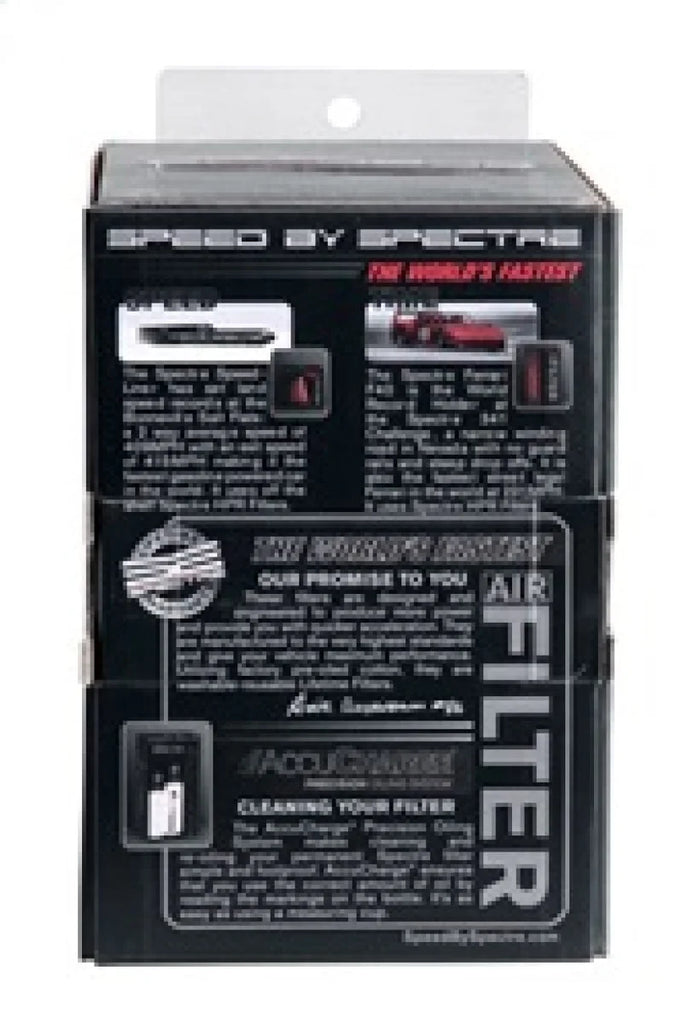 Spectre Adjustable Conical Air Filter 2-1/2in. Tall (Fits 3in. / 3-1/2in. / 4in. Tubes) - Blue - Additional View 9