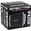 Load image into Gallery viewer, Spectre Adjustable Conical Air Filter 5-1/2in. Tall (Fits 3in. / 3-1/2in. / 4in. Tubes) - Black - Side View