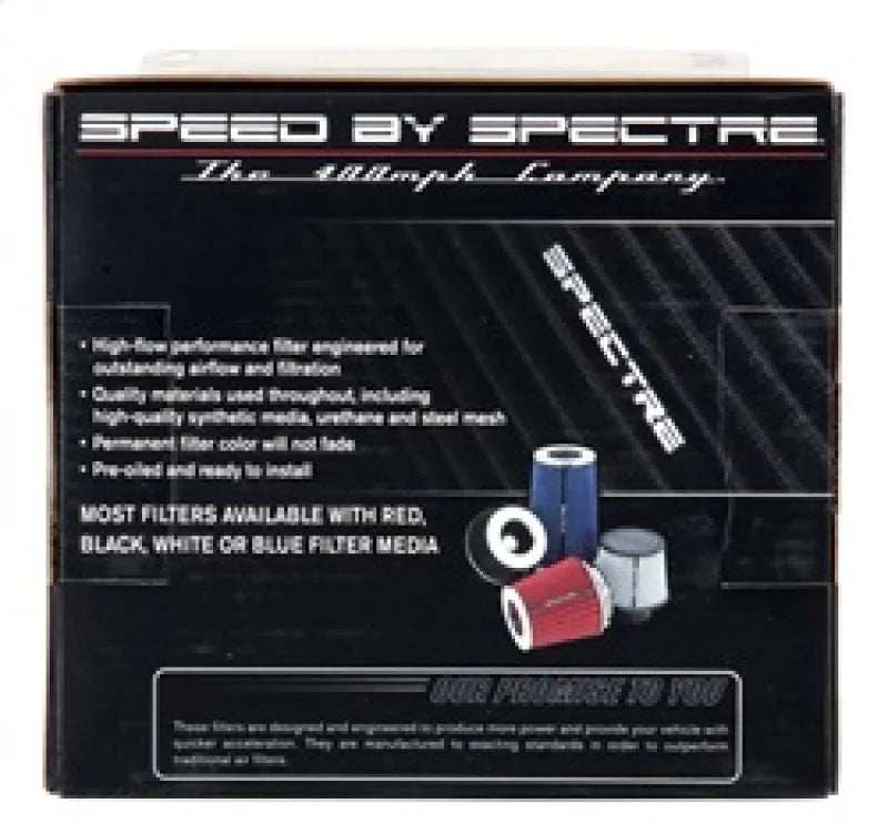 Spectre Adjustable Conical Air Filter 5-1/2in. Tall (Fits 3in. / 3-1/2in. / 4in. Tubes) - Black - Additional View 6
