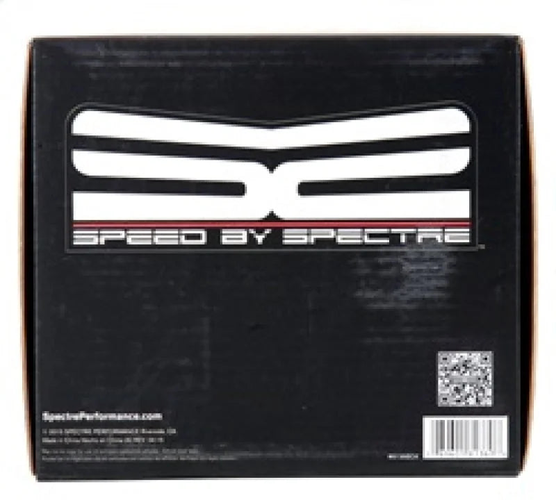 Spectre Adjustable Conical Air Filter 5-1/2in. Tall (Fits 3in. / 3-1/2in. / 4in. Tubes) - Blue - Back View