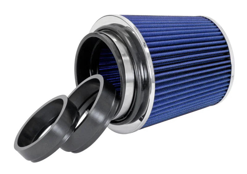 Spectre Adjustable Conical Air Filter 5-1/2in. Tall (Fits 3in. / 3-1/2in. / 4in. Tubes) - Blue - Additional View 9