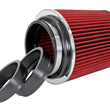 Load image into Gallery viewer, Spectre Adjustable Conical Air Filter 5-1/2in. Tall (Fits 3in. / 3-1/2in. / 4in. Tubes) - Red - Additional View 6