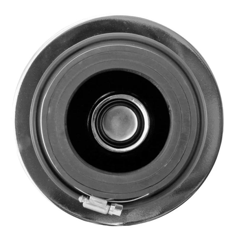 Spectre Adjustable Conical Air Filter 5-1/2in. Tall (Fits 3in. / 3-1/2in. / 4in. Tubes) - White - Back View