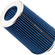 Load image into Gallery viewer, Spectre Adjustable Conical Air Filter 9-1/2in. Tall (Fits 3in. / 3-1/2in. / 4in. Tubes) - Blue - Main Product View