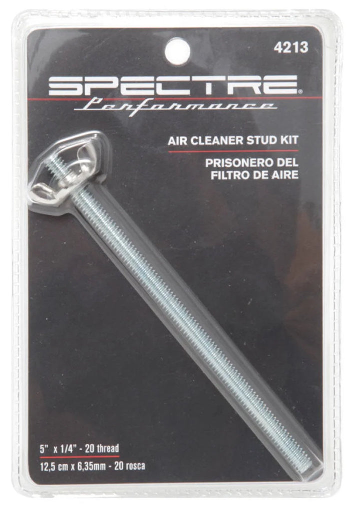 Spectre Air Cleaner Stud Kit - Unfinished - Back View