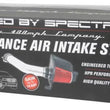 Load image into Gallery viewer, Spectre 04-08 Ford F150 V8-5.4L F/I Air Intake Kit - Clear Anodized w/Red Filter - Back View