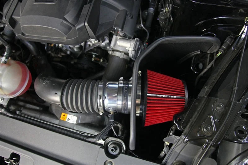 Spectre Air Intake Kit Ford Mustang L4-2.3L F/I 15-17 - Side View