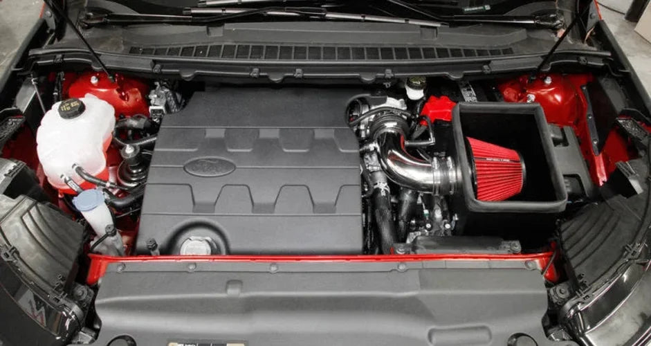 Spectre Air Intake Kit Ford Edge V6-3.5L F/I 15-18 - Side View