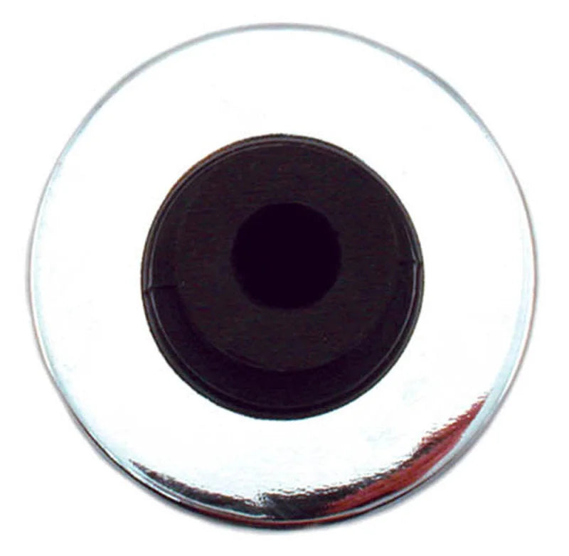 Spectre Breather Filter 10mm Flange / 2in. OD / 1-3/4in. Height - Stainless Steel - Side View