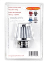Load image into Gallery viewer, Spectre Breather Filter 10mm Flange / 2in. OD / 1-3/4in. Height - White - Installation View