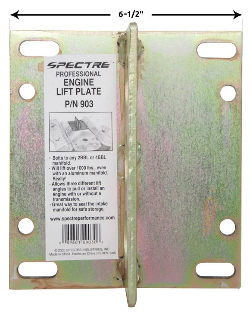 Spectre Carburetor Lift Plate - Installation View