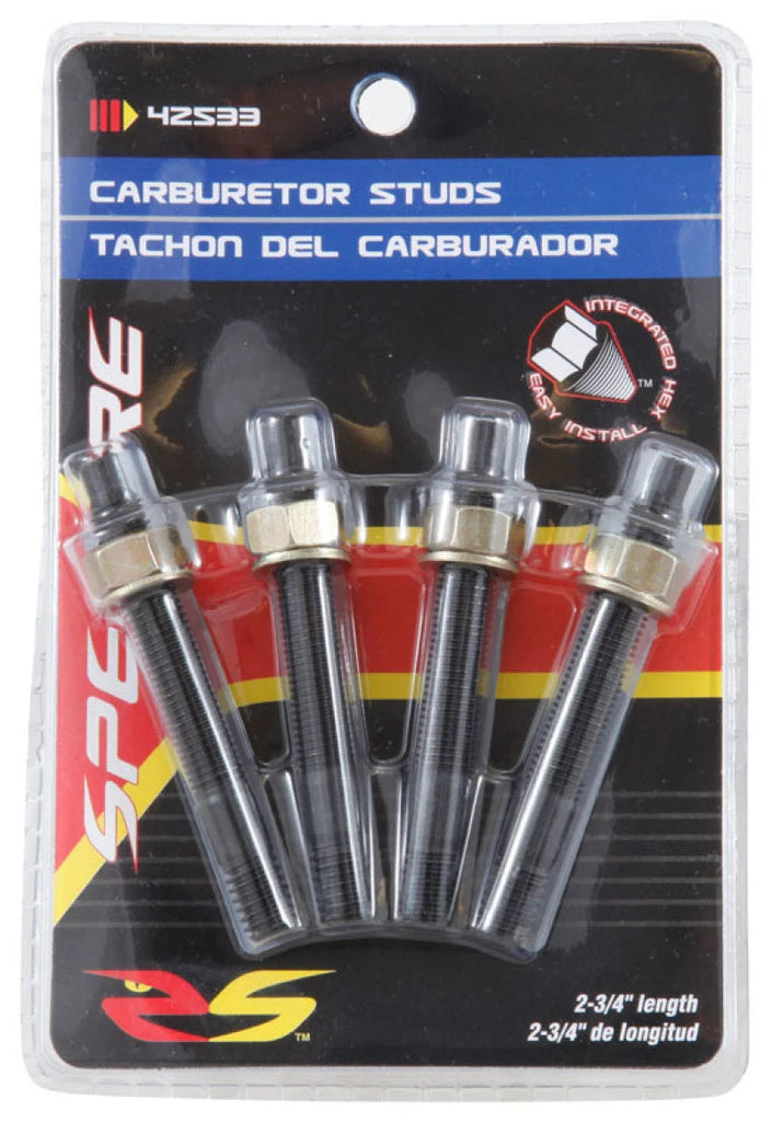 Spectre Carburetor Stud Kit w/Hardware 2-1/2in. - Additional View 7