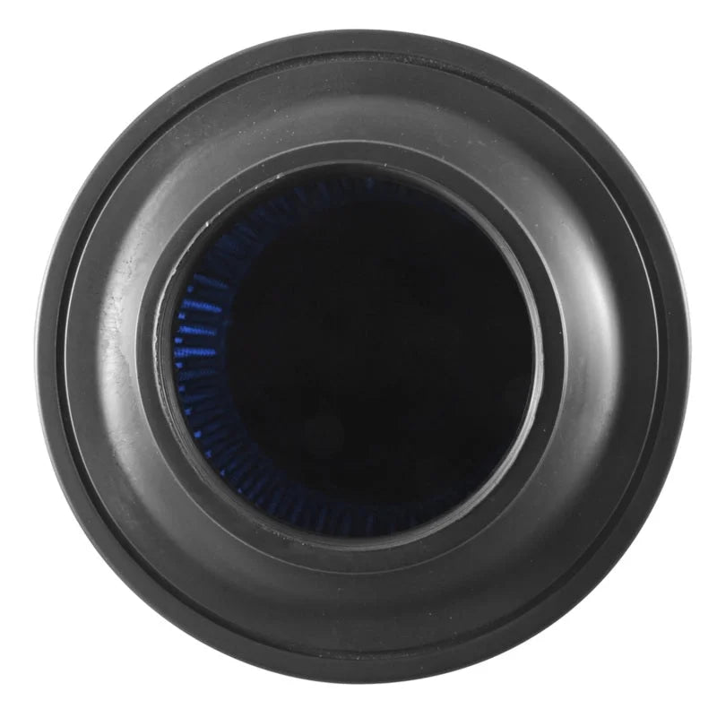 Spectre Conical Air Filter 3in. - Blue - Side View