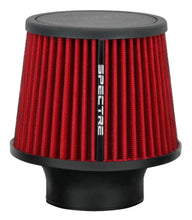 Load image into Gallery viewer, Spectre Conical Air Filter / Round Tapered 3in. - Red - Main Product View