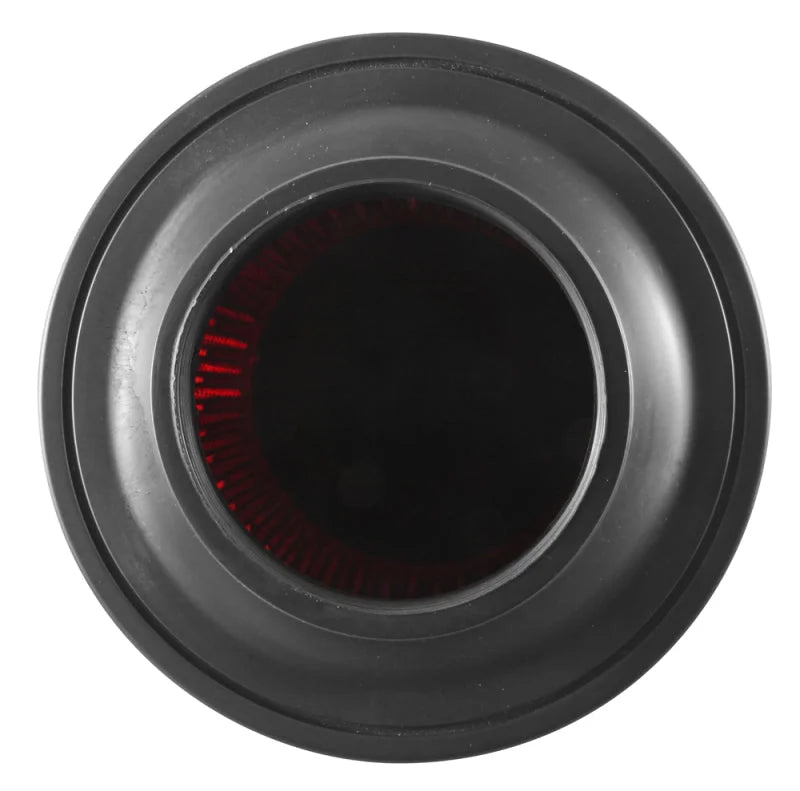 Spectre Conical Air Filter / Round Tapered 3in. - Red - Detail View