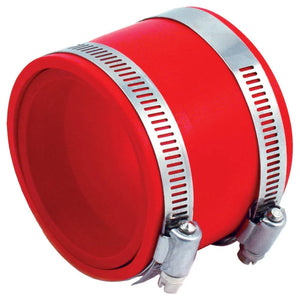 Spectre Coupler 3in. (PVC) w/Insert - Red - Main Product View