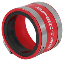 Load image into Gallery viewer, Spectre Coupler 3in. (PVC) w/Insert - Red - Side View