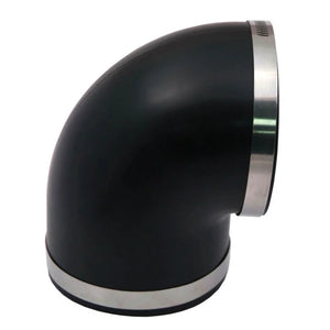 Spectre Coupler 4in. Elbow / 90 Degree (PVC) - Black - Main Product View