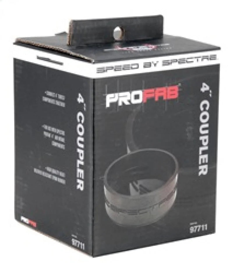 Spectre Coupler 4in. ID - Black - Additional View 5