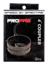 Load image into Gallery viewer, Spectre Coupler 4in. ID - Black - Additional View 8