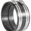 Load image into Gallery viewer, Spectre Coupler 4in. (PVC) - Black - Back View