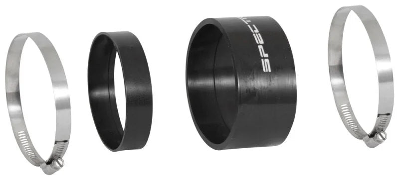 Spectre Coupler 4in. (PVC) - Black - Installation View