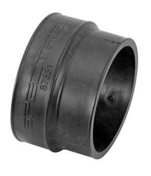 Spectre Coupler/Reducer 3in. to 2.75in. - Black - Side View