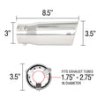 Load image into Gallery viewer, Spectre Exhaust Tip 3-1/2in. OD / Slant - Additional View 5