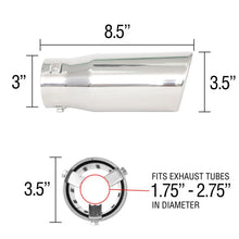 Load image into Gallery viewer, Spectre Exhaust Tip 3-1/2in. OD / Slant - Additional View 5