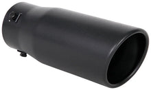 Load image into Gallery viewer, Spectre Exhaust Tip 3-1/2in. OD / Slant - Black - Side View