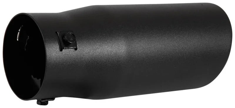 Spectre Exhaust Tip 3-1/2in. OD / Slant - Black - Additional View 7